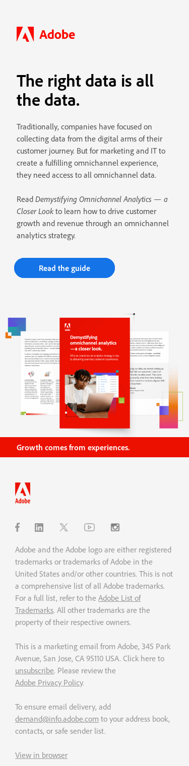 Start using data from every part of the journey