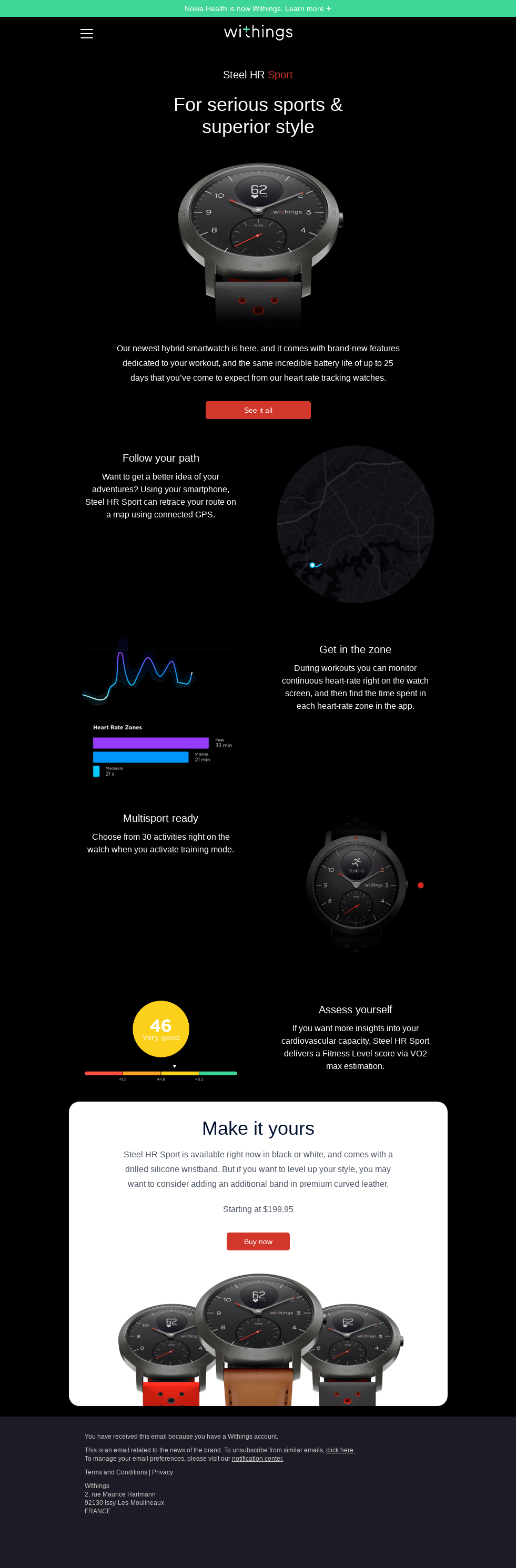 Steel HR Sport is here