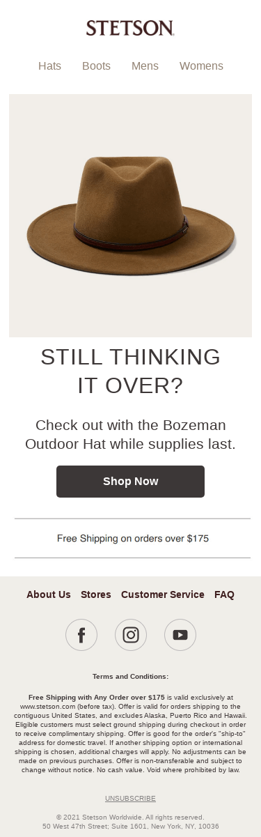 Still Thinking It Over?