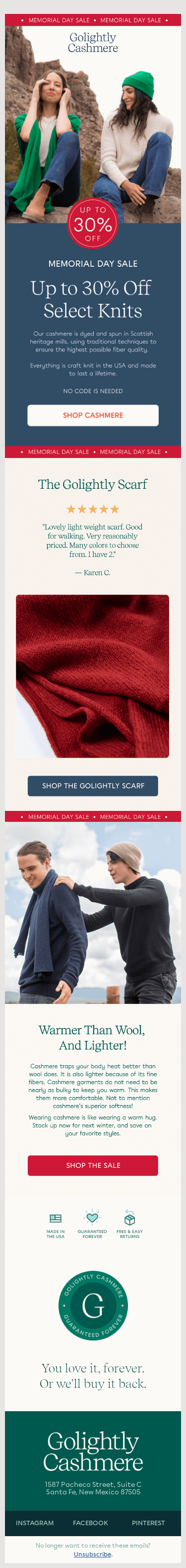 Still up to 30% Off Select Knits