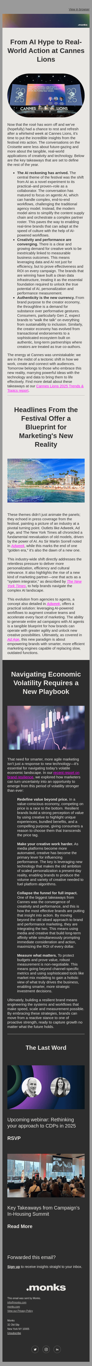 Strategies to turn Cannes Lions inspiration into real-world impact.