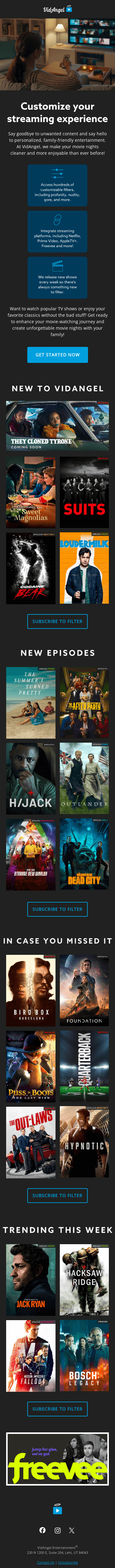 Streaming something this weekend?