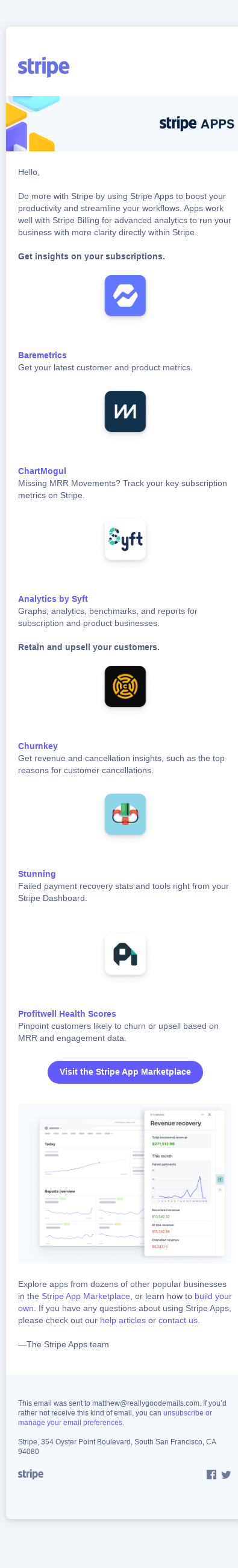 Stripe Billing with Stripe Apps