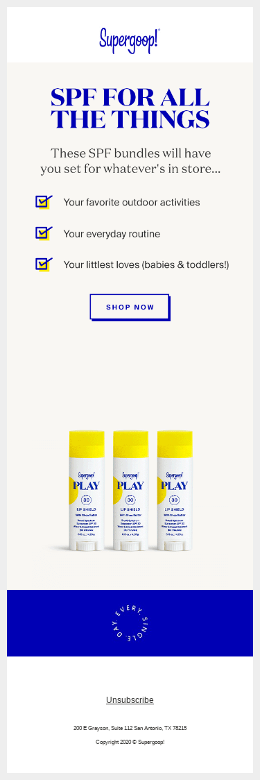 Summer starter packs for the SPF Obsessed™