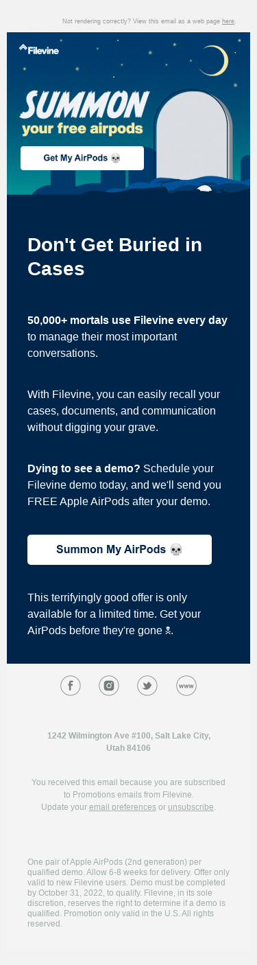 👻 Summon Your FREE AirPods Today!