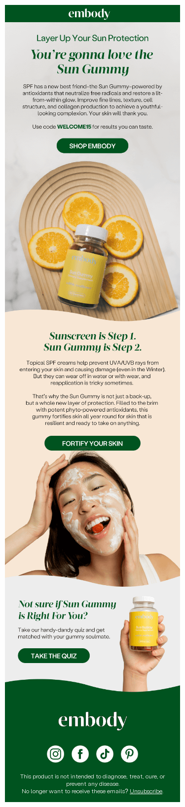 Sunscreen From Within