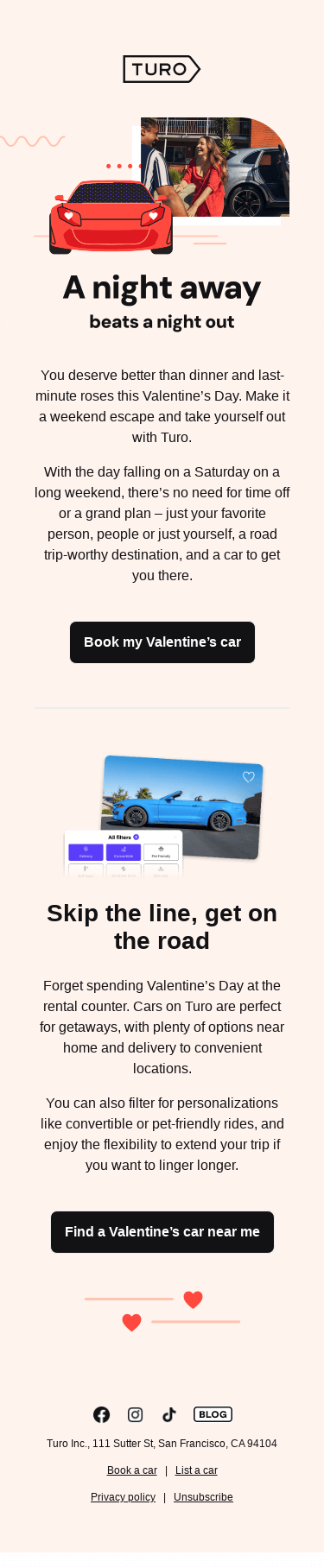 Swap dinner for discovery this Valentine’s Day