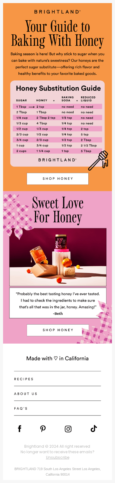 Sweeten the Season 🍯