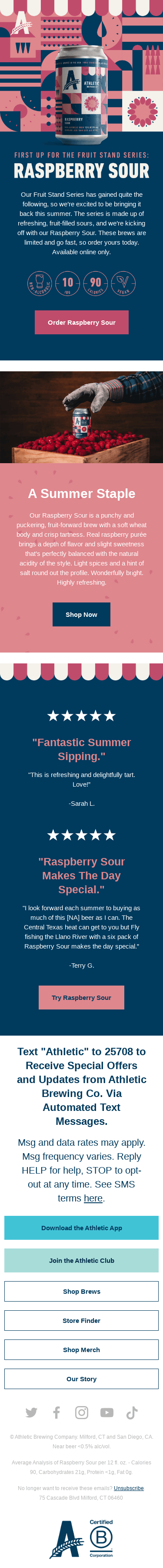 Taste the Summer: Raspberry Sour is Now Available!