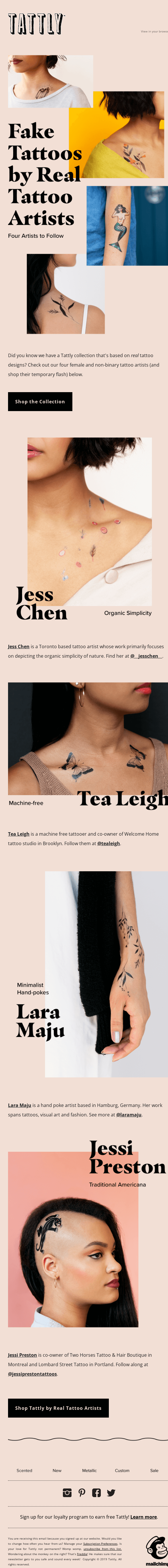 Tattly by Real Tattoo Artists