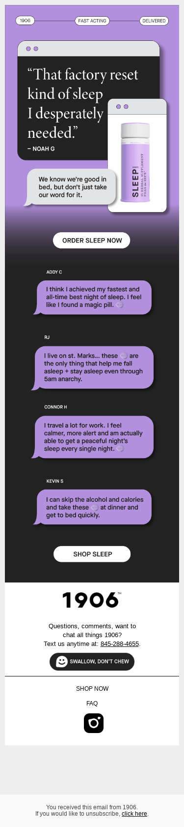 “That factory reset kind of sleep”