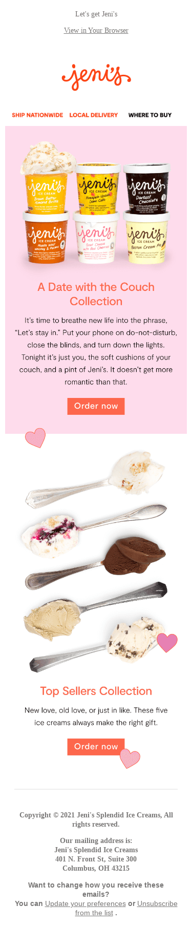 The 3 most romantic words...