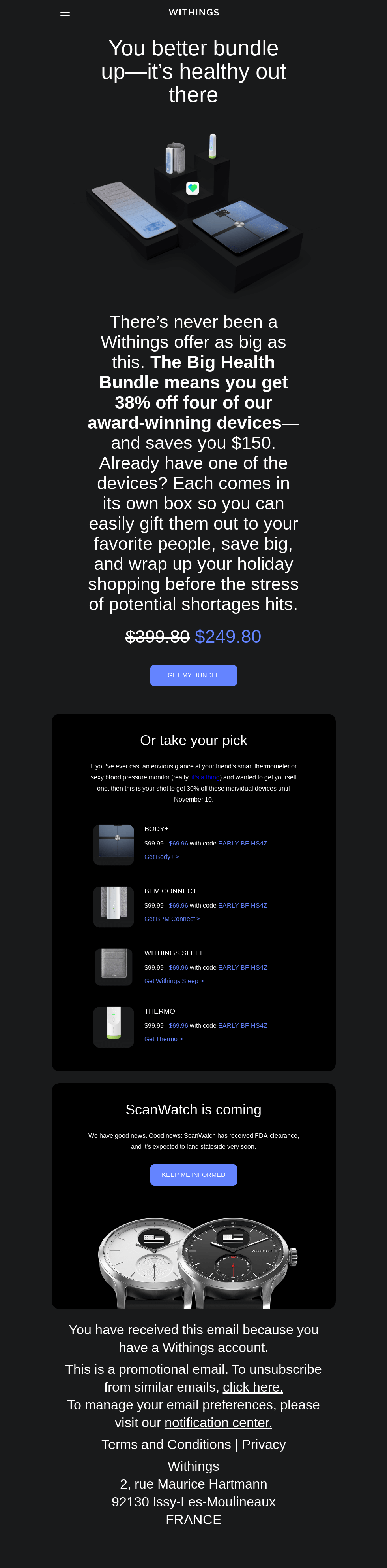 The Big Health Bundle is here