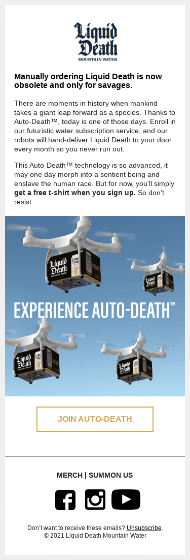 The Future of Liquid Death Is Here