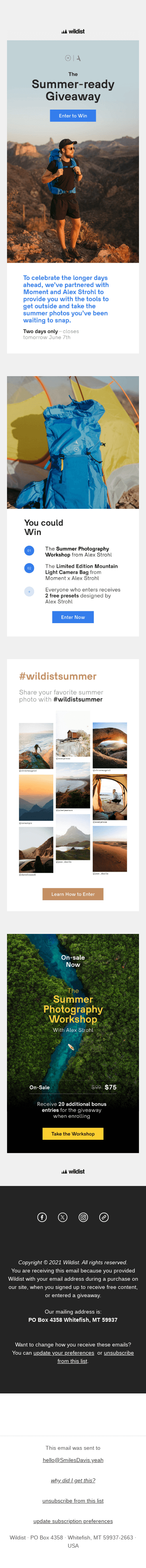 The giveaway you've been waiting for...