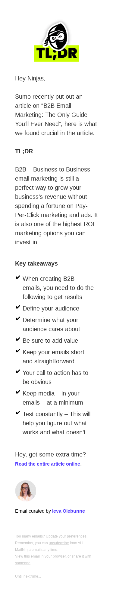 The guide to B2B marketing