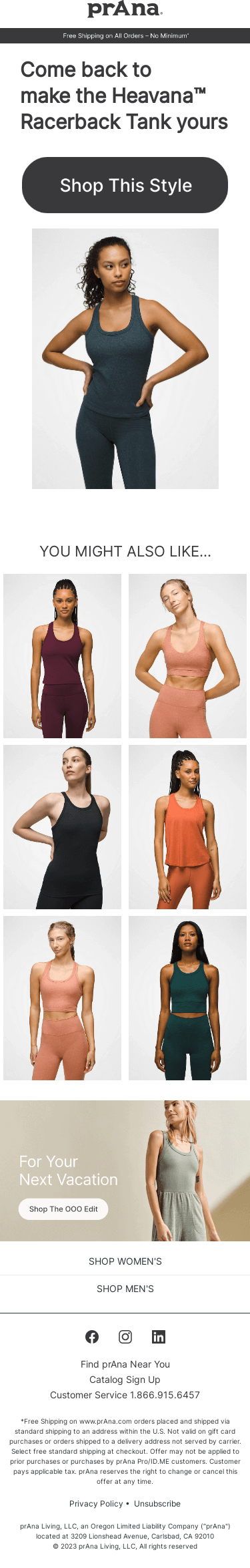 The Heavana™ Racerback Tank and more...