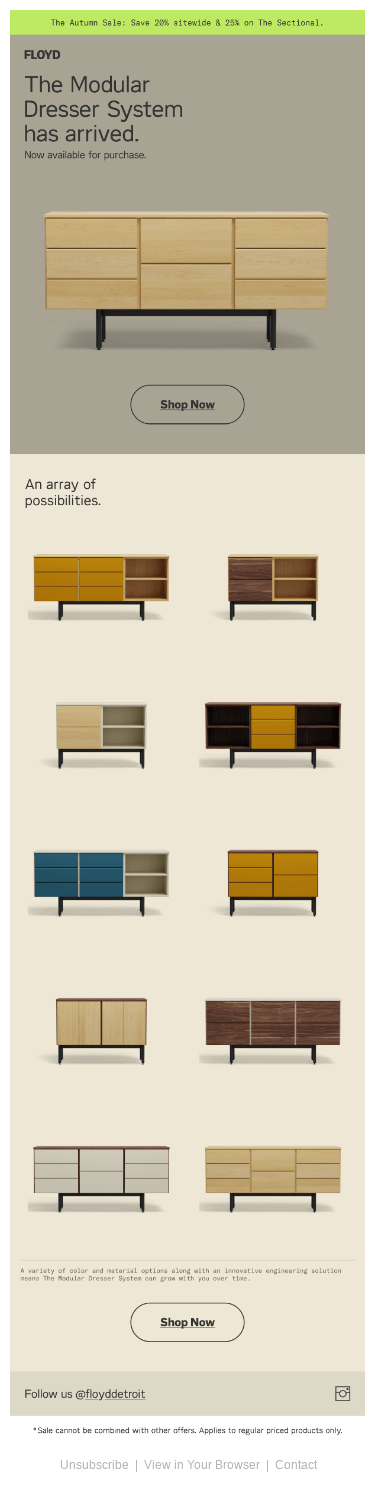 The Modular Dresser is finally here!