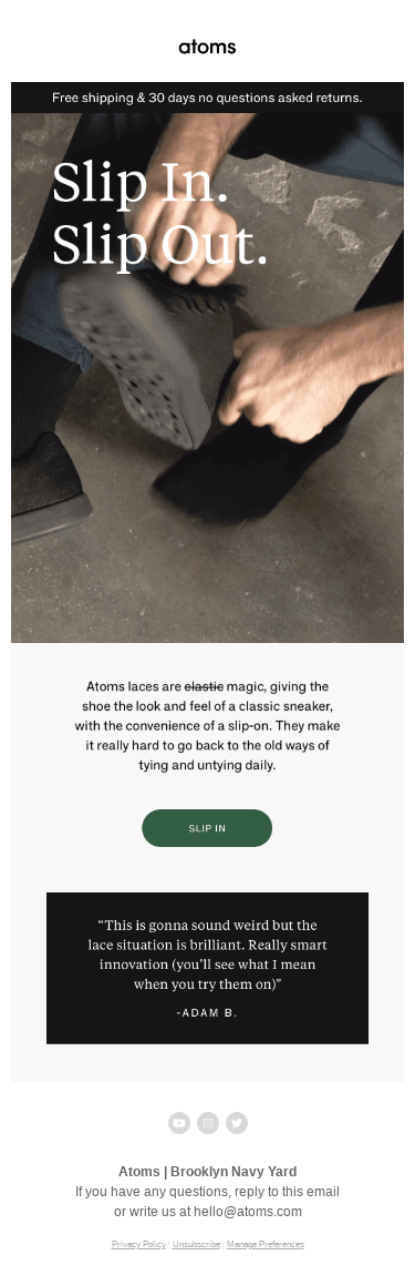 The most talked about part of Atoms