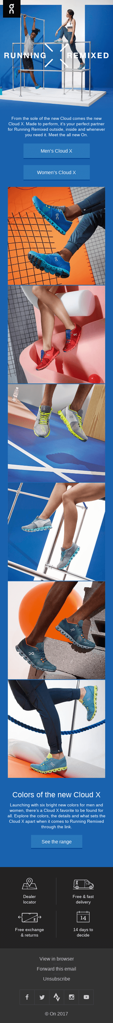 ☁️ The NEW Cloud X. Are you ready for Running Remixed?