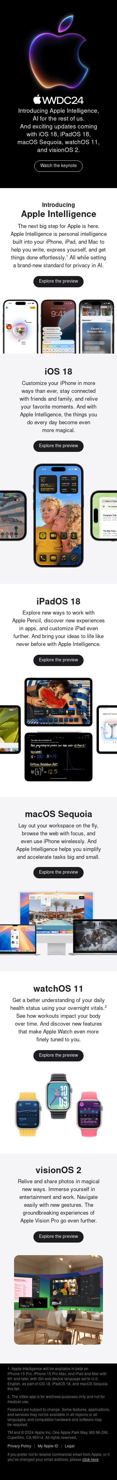 The next big step for Apple is here. Take a look at everything we just announced.