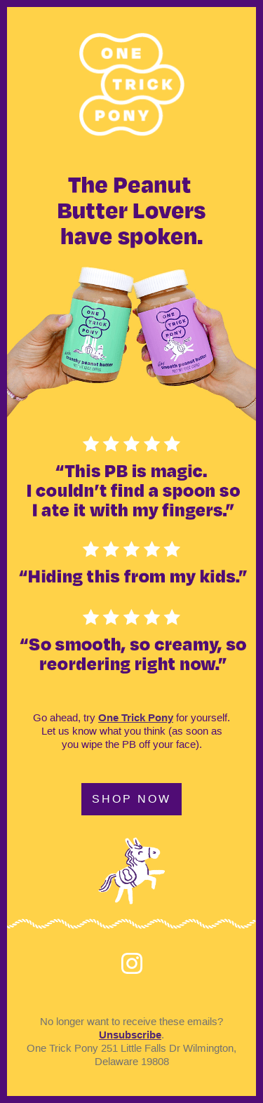 The Peanut Butter Lovers Have Spoken