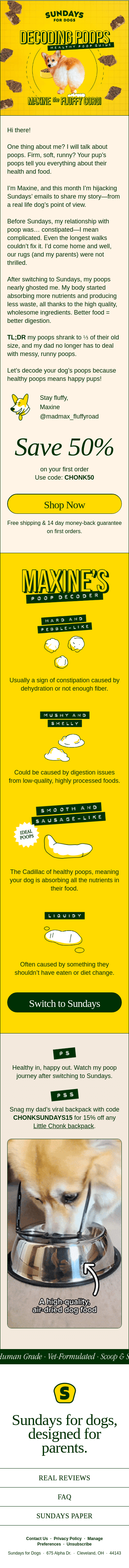 The proof is in the poop. ⭐️