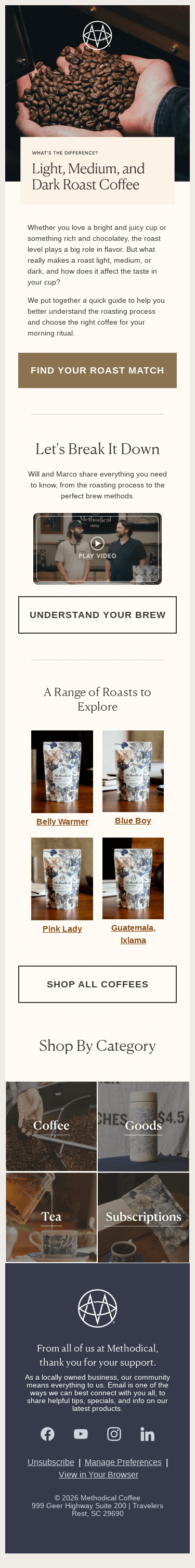 ☕ The Roast Guide You Didn’t Know You Needed