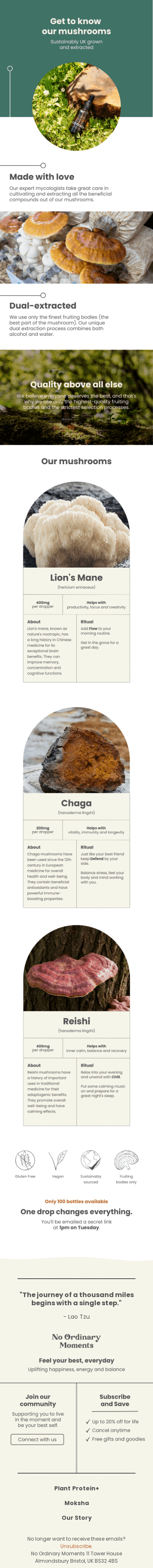 The scoop on our mushrooms 🍄