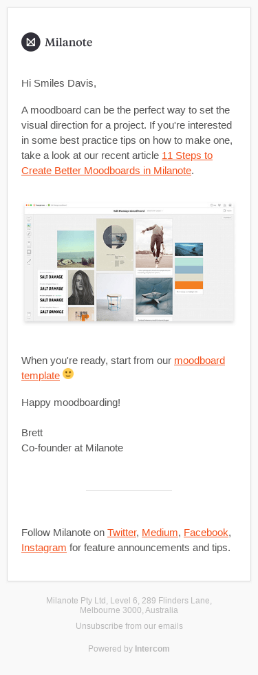 The ultimate guide to making a moodboard in Milanote