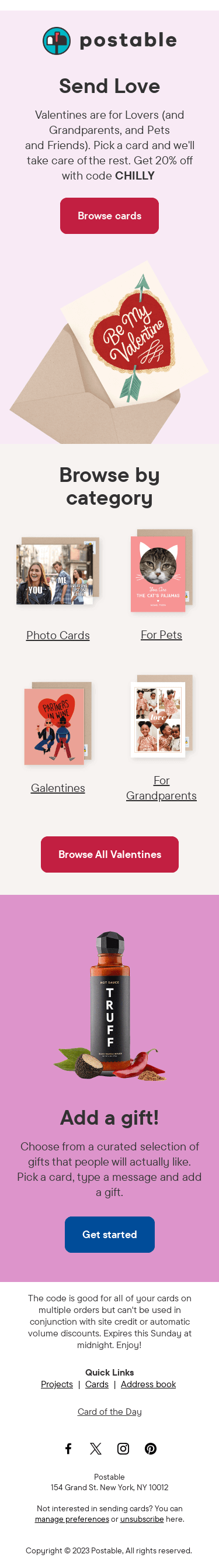 The Valentine's Day Sale Has Begun ❤️