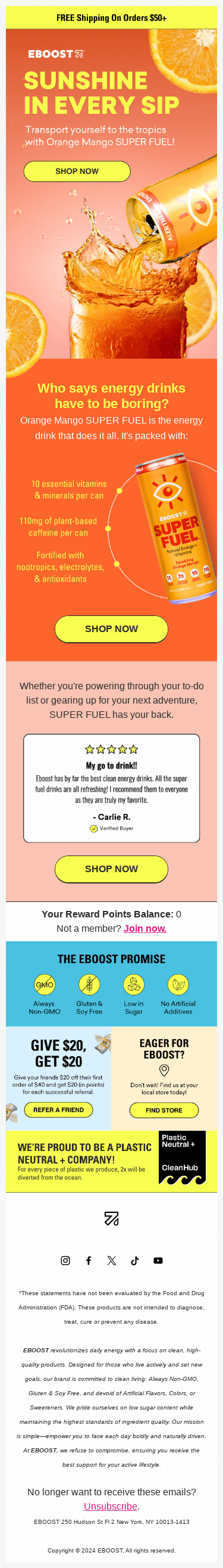 Thirsty? Let's Fix That 🍊