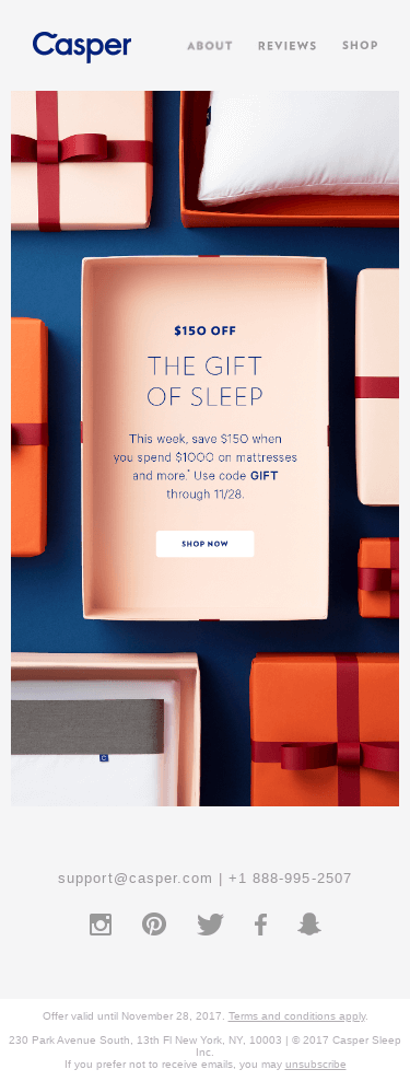 This Black Friday, choose snooze.