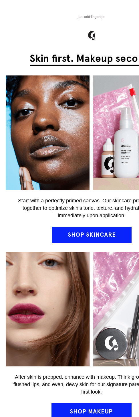 This is skincare as makeup