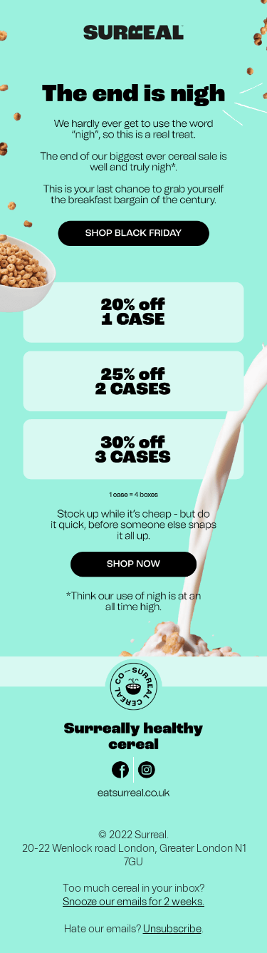 This is your last chance