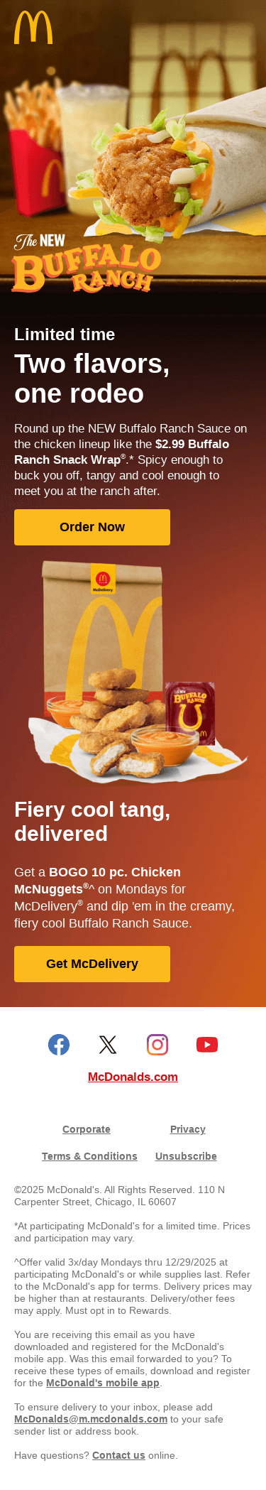 this new sauce brings the wild & mild