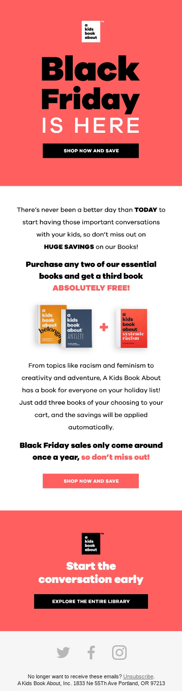 Today Is THE Day for HUGE Kids Book Savings!