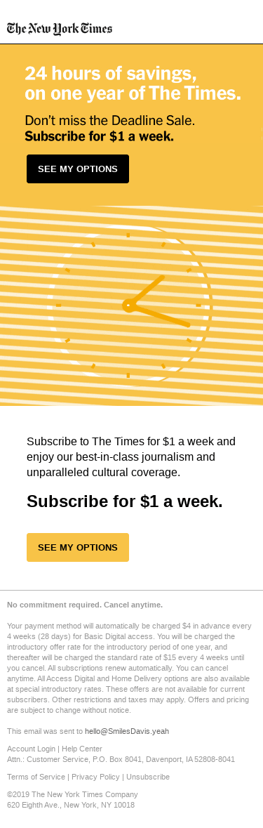 Today is the Deadline Sale. Tomorrow it’s over.