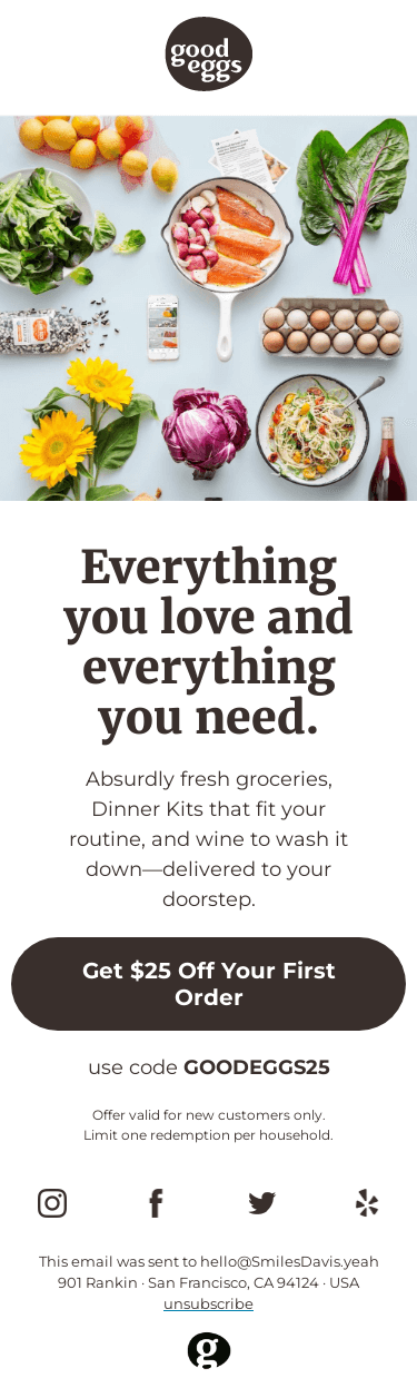 Today: Take $25 Off Your Order!