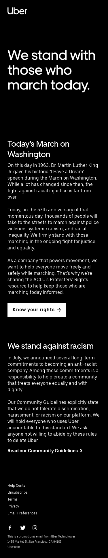 Today’s March on Washington