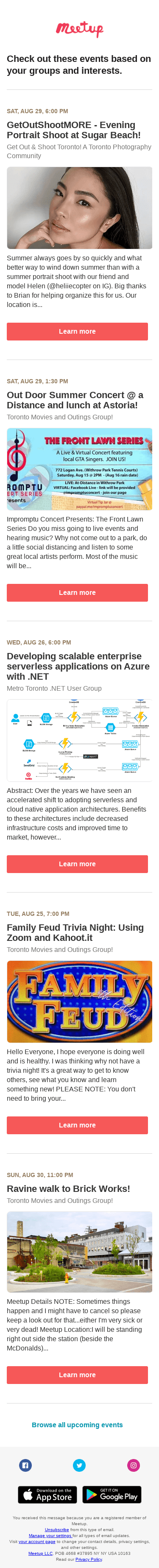 Top suggestions for you this week