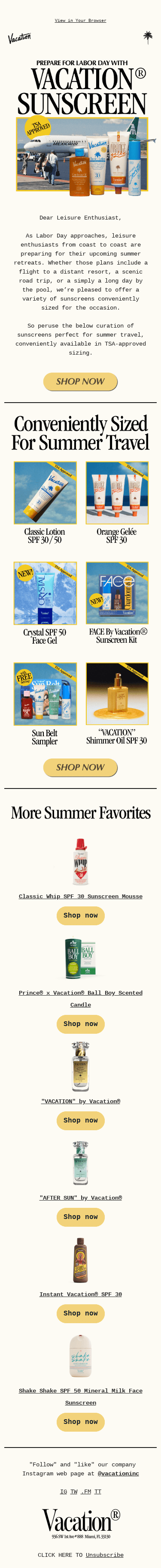 🏖️ Travel-Sized Sunscreen for Any Vacation®