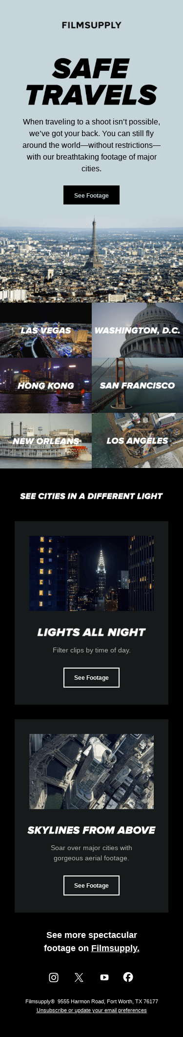 Travel without restriction