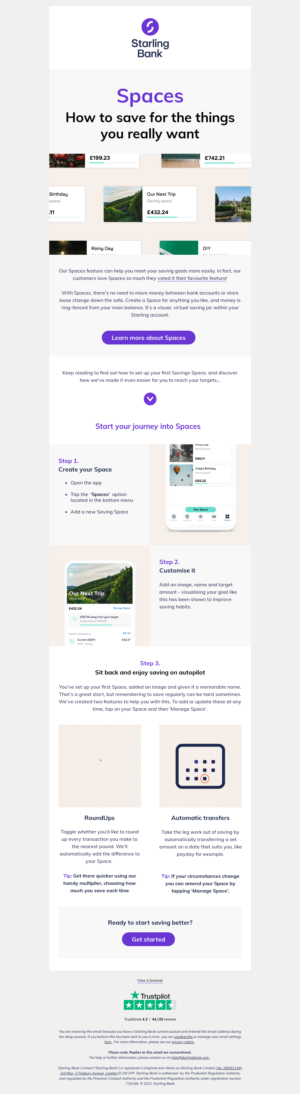 Try Spaces - one of our most loved features!