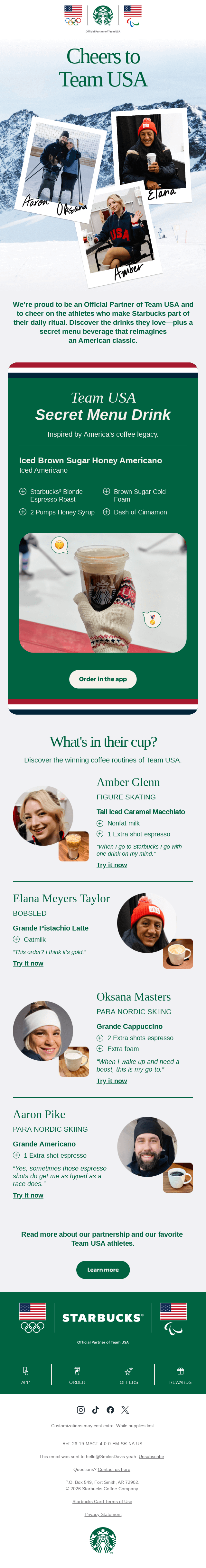 Try the drinks U.S. Olympians love🥇