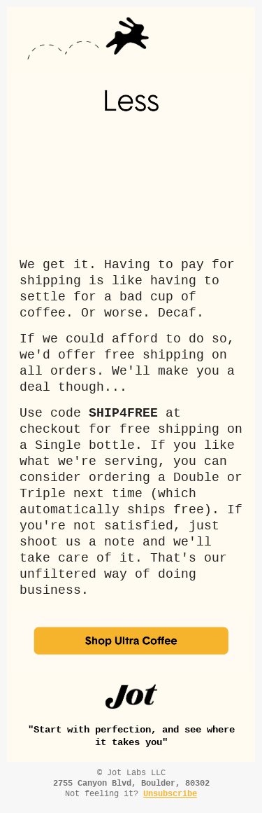 Try Ultra Coffee risk free