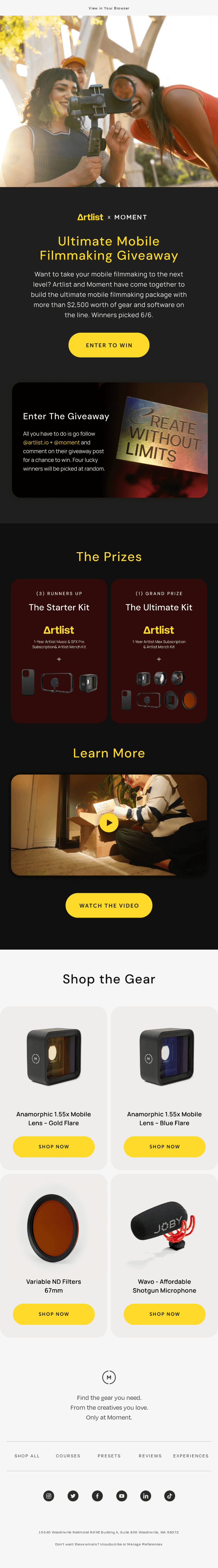 Turn your life into a movie 🎥 ✨