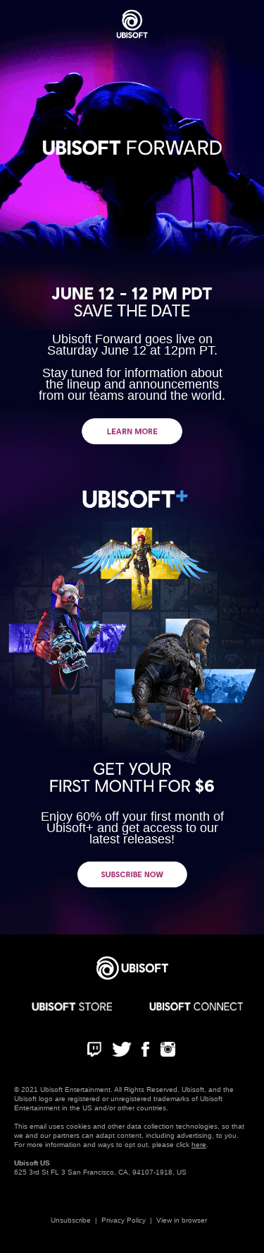 Ubisoft Forward is back!