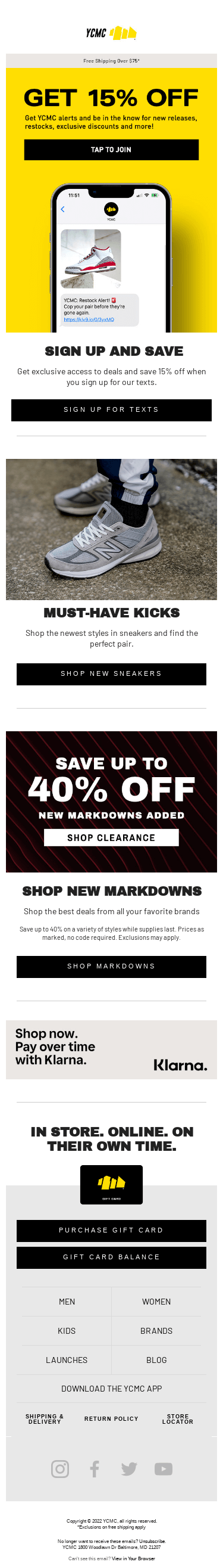 Unlock 15% Off With Text Alerts