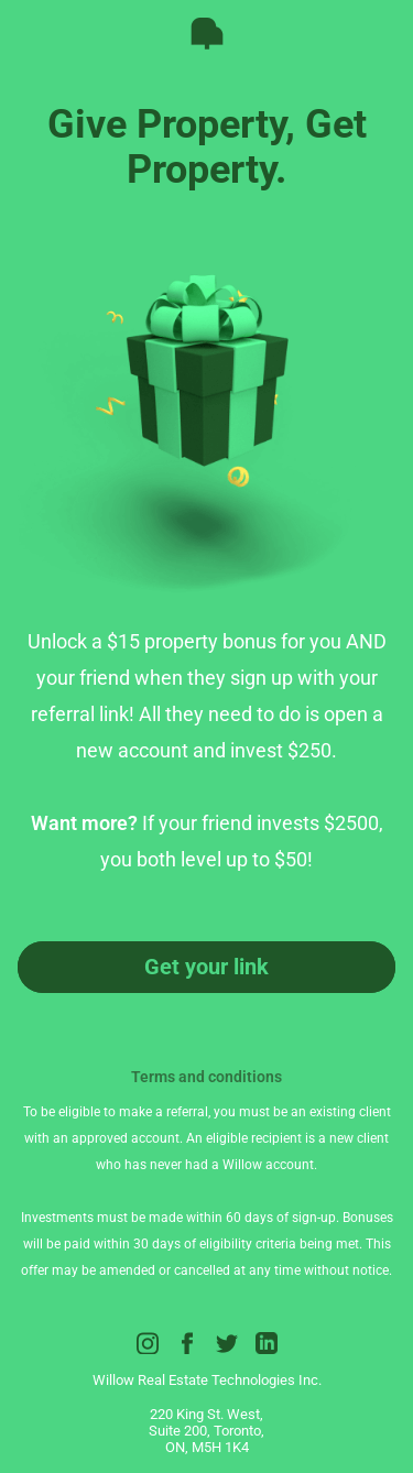 🔓 Unlock your property bonus